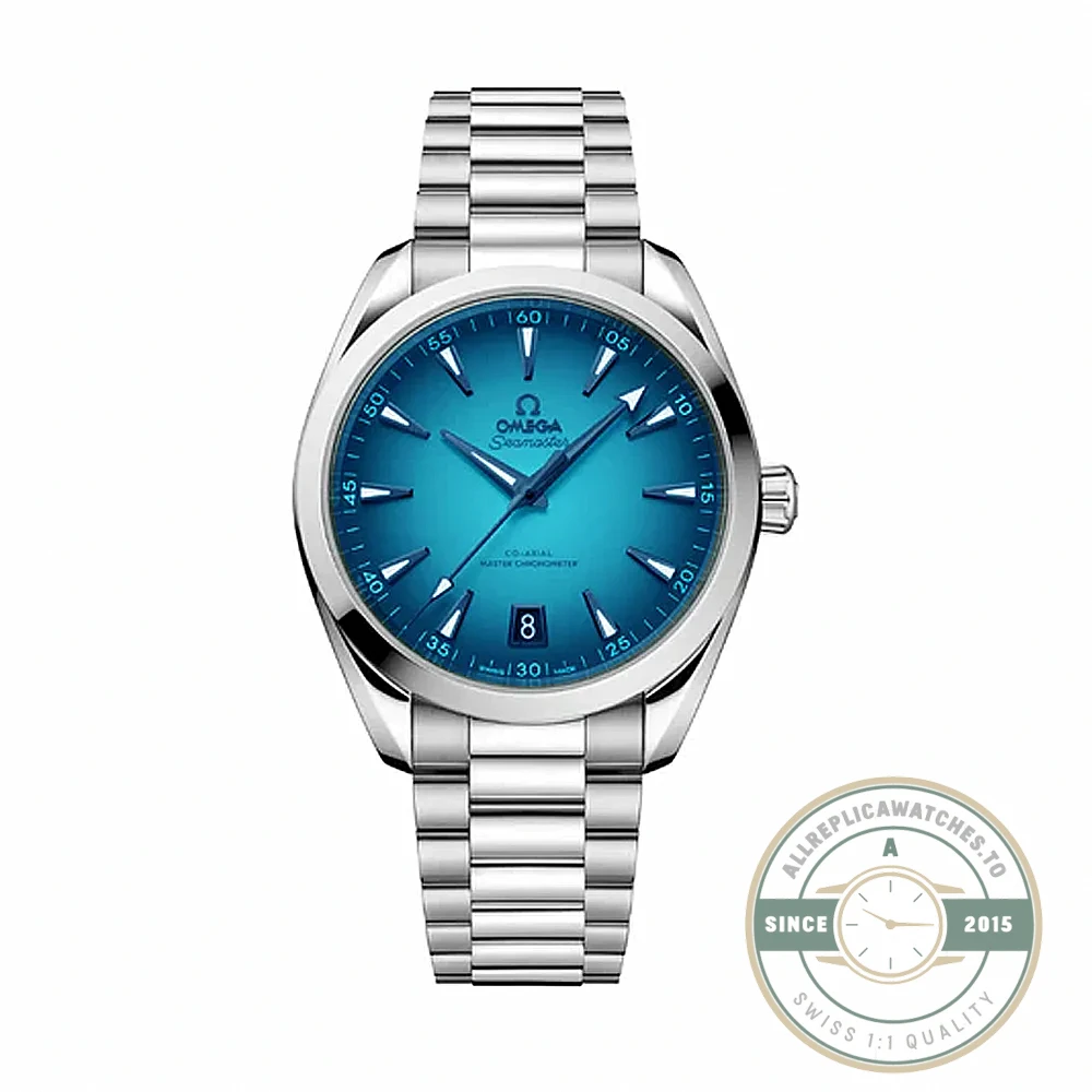 Replica Omega Tiffany Dial 220.10.41.21.03.006 - Swiss Movement Replica Watch