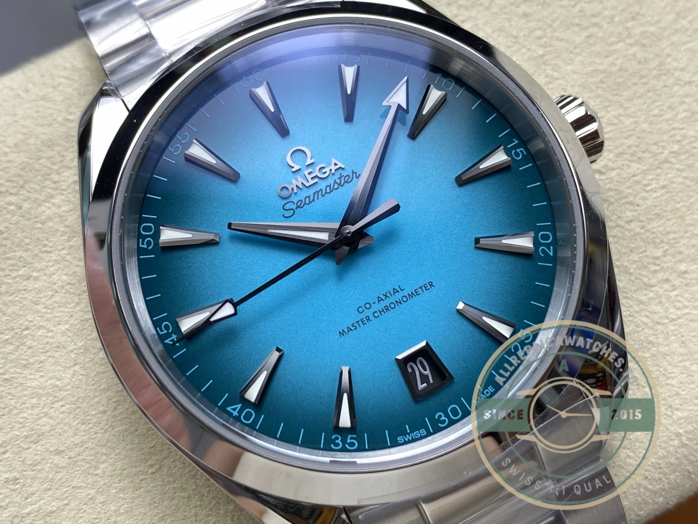 Replica Omega Tiffany Dial 220.10.41.21.03.006 - High-Grade Replica Watch