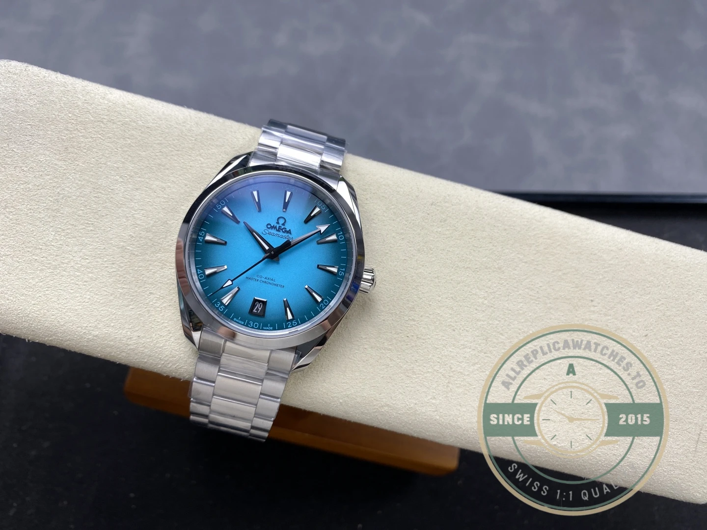 Replica Omega Tiffany Dial 220.10.41.21.03.006 - Best Quality Replica Watch