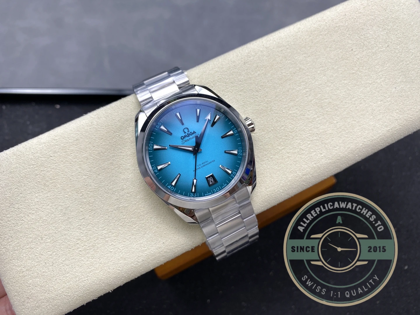Replica Omega Tiffany Dial 220.10.41.21.03.006 - Swiss-Made Clone Watch