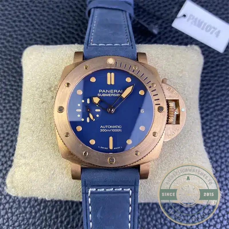 Replica Panerai PAM 1074 Submersible Bronzo Abisso 42mm - Swiss Movement Replica Watch