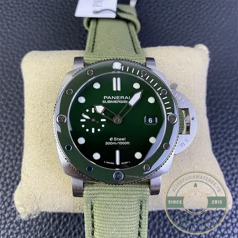 Replica Panerai Submersible PAM1287 QuarantaQuattro Verde Smeraldo - Factory Super Clone Watch