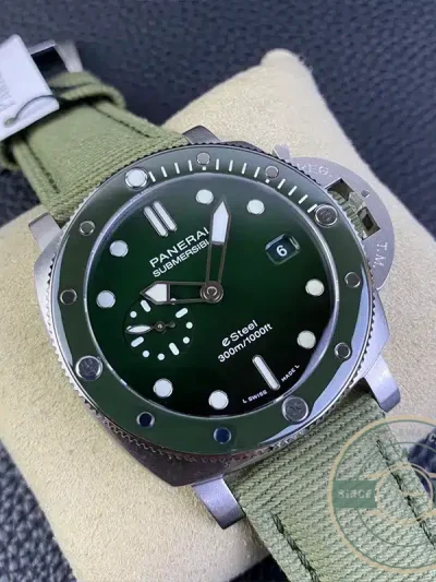Replica Panerai Submersible PAM1287 QuarantaQuattro Verde Smeraldo - 1:1 Swiss Replica Watch