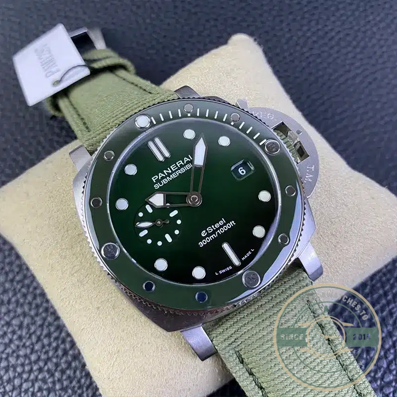 Replica Panerai Submersible PAM1287 QuarantaQuattro Verde Smeraldo - 1:1 Swiss Replica Watch
