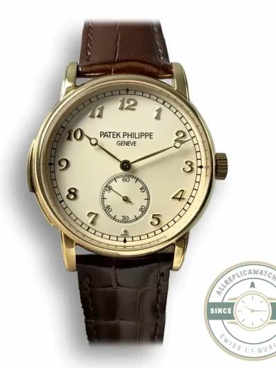Replica Patek Philippe 5078 40 mm, Yellow Gold Plated - High-Grade Replica Watch