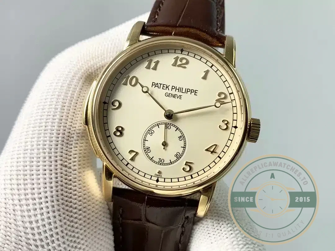 Replica Patek Philippe 5078 40 mm, Yellow Gold Plated - Affordable Luxury Replica Timepiece