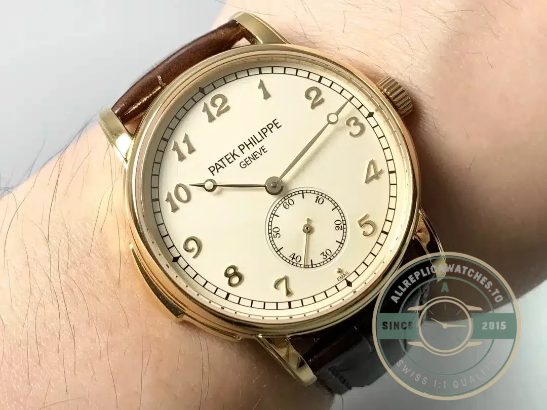 Replica Patek Philippe 5078 40 mm, Yellow Gold Plated - Swiss-Made Clone Watch