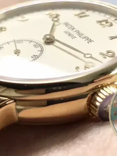 Replica Patek Philippe 5078 40 mm, Yellow Gold Plated - Luxury Replica Watch