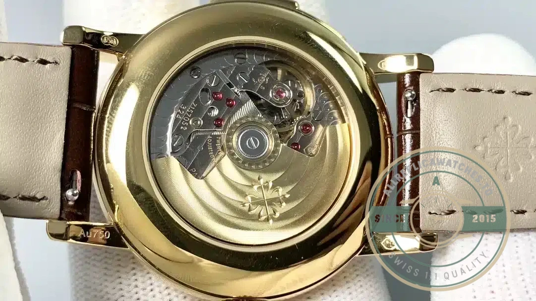 Replica Patek Philippe 5078 40 mm, Yellow Gold Plated - Top-Tier Swiss Replica Watch
