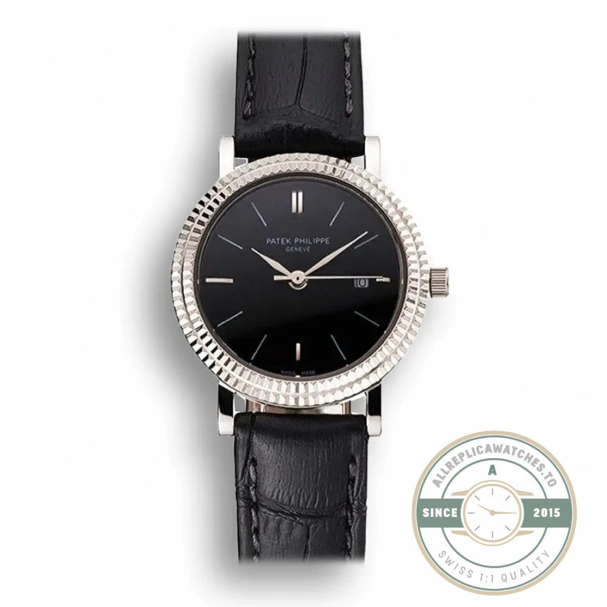 Replica Patek Philippe Calatrava Double Dial 28 mm, Stainless Steel - Premium Super Clone Watch