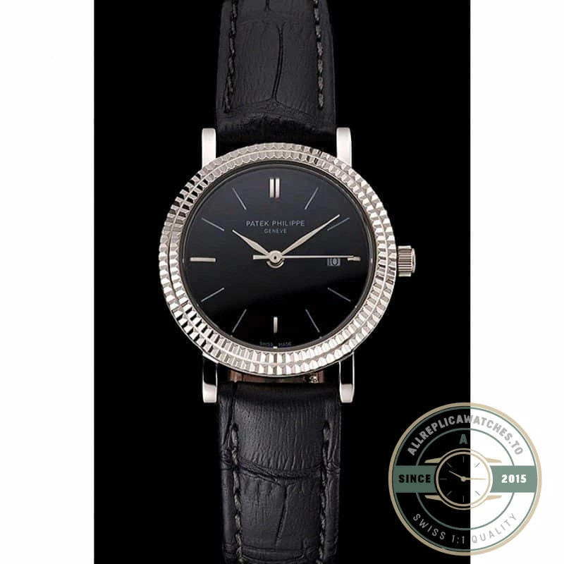 Replica Patek Philippe Calatrava Double Dial 28 mm, Stainless Steel - Top-Tier Swiss Replica Watch