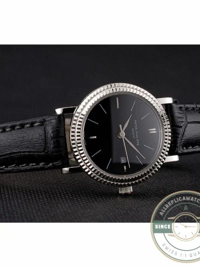 Replica Patek Philippe Calatrava Double Dial 28 mm, Stainless Steel - Factory Super Clone Watch