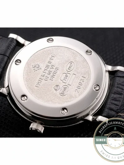 Replica Patek Philippe Calatrava Double Dial 28 mm, Stainless Steel - Affordable Super Clone Watch