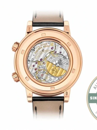 Replica Patek Philippe Celestial, Moon age 44 mm, Rose gold, 6102R-5102R - Luxury Replica Watch