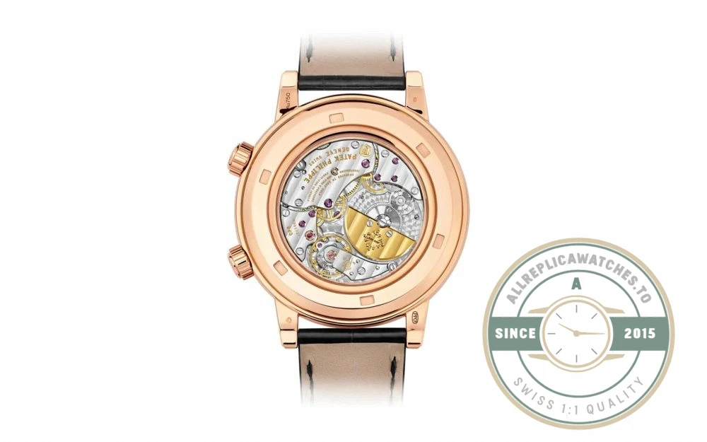 Replica Patek Philippe Celestial, Moon age 44 mm, Rose gold, 6102R-5102R - Luxury Replica Watch