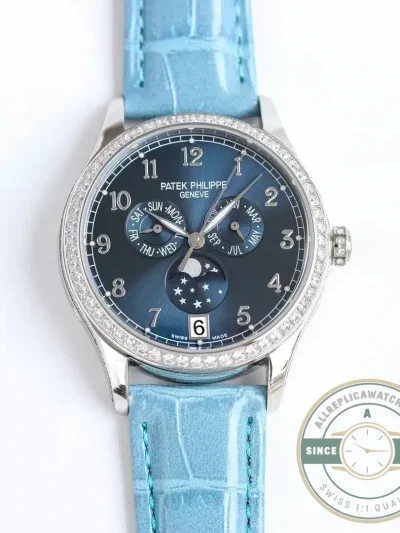 Replica Patek Philippe Complications 4947R ANNUAL CALENDAR, MOON PHASES. 38 mm, Steel - Affordable Super Clone Watch
