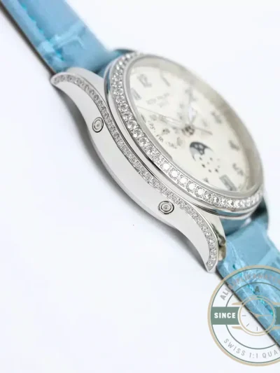 Replica Patek Philippe Complications 4947R ANNUAL CALENDAR, MOON PHASES. 38 mm, Steel - Best Quality Replica Watch
