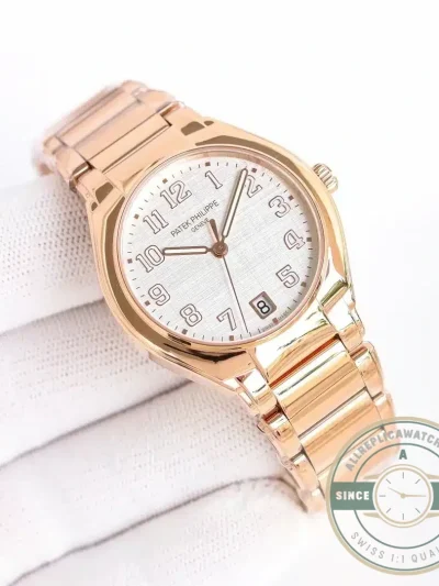 Replica Patek Philippe TWENTY~4 36 mm, Gold, 7300-1450R - High-Grade Replica Watch