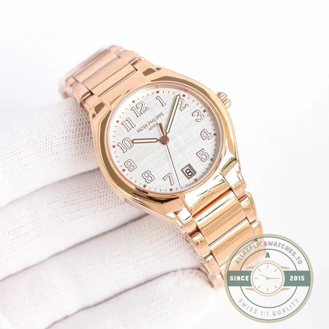 Replica Patek Philippe TWENTY~4 36 mm, Gold, 7300-1450R - High-Grade Replica Watch