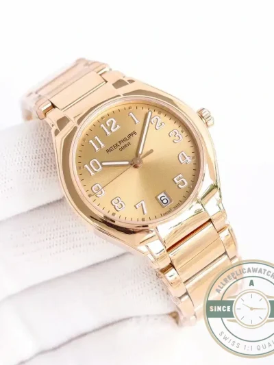 Replica Patek Philippe TWENTY~4 36 mm, Gold, 7300-1450R - Luxury Replica Watch