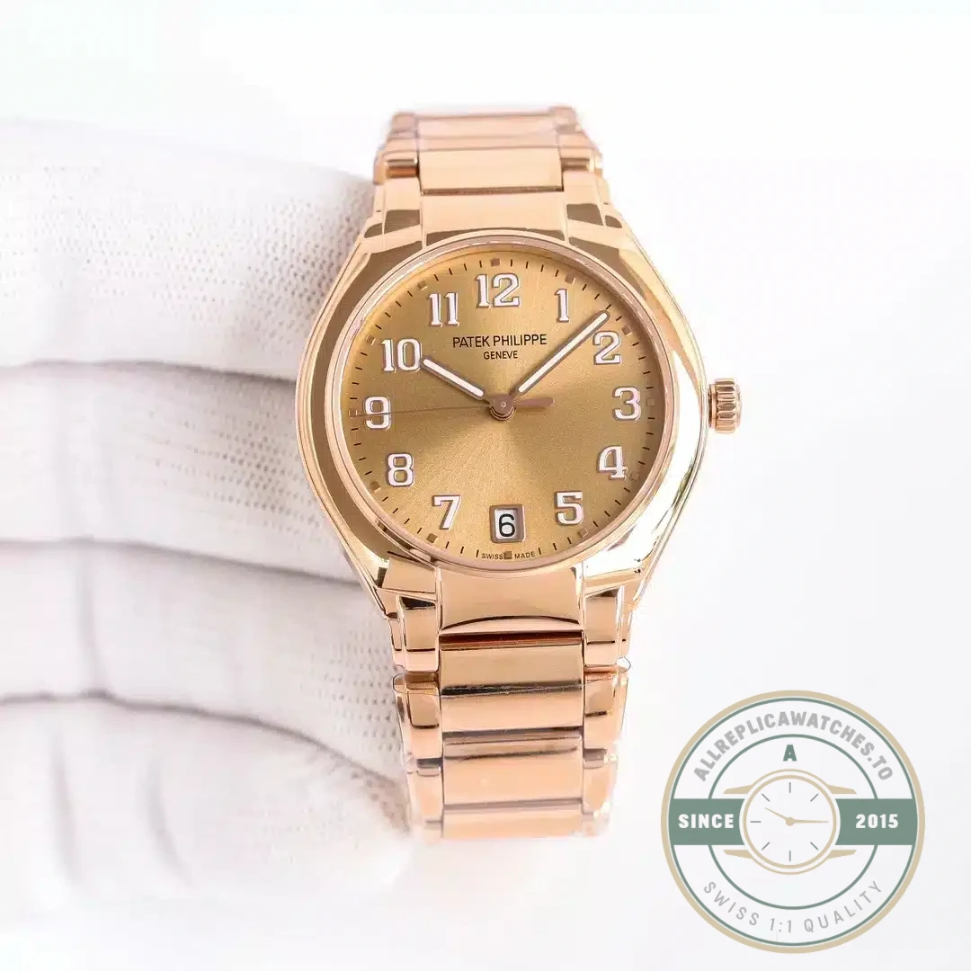Replica Patek Philippe TWENTY~4 36 mm, Gold, 7300-1450R - Swiss Movement Replica Watch