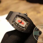 Replica Richard Mille 007-1 Black Ceramic Red Lips - High-Grade Replica Watch