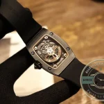 Replica Richard Mille 007-1 Black Ceramic Red Lips - Top-Tier Swiss Replica Watch