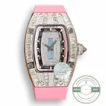 Replica Richard Mille 007-1 Diamond Crown Pink Strap - Affordable Luxury Replica Timepiece