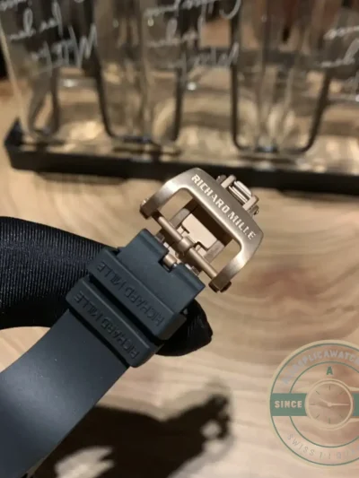 Replica Richard Mille 010 Rose Gold Diamonds Arabic Numerals - Top-Tier Swiss Replica Watch