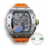 Replica Richard Mille 011-03 Orange Strap - Premium Super Clone Watch