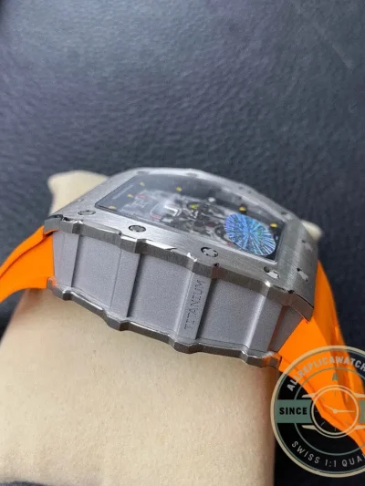 Replica Richard Mille 011-03 Orange Strap - High-Grade Replica Watch