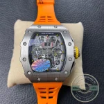Replica Richard Mille 011-03 Orange Strap - High-Grade Replica Watch