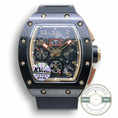 Replica Richard Mille 011 Ceramic Skeleton Dial - Best Quality Replica Watch