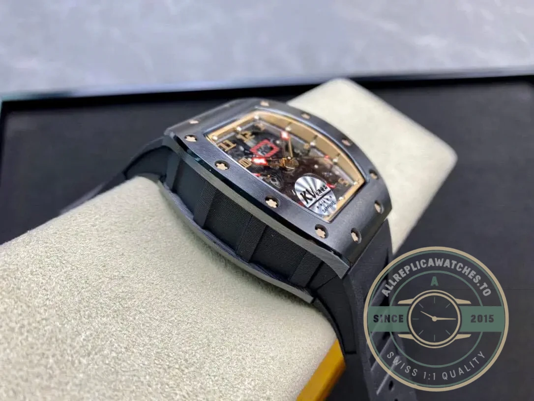 Replica Richard Mille 011 Ceramic Skeleton Dial - Affordable Super Clone Watch