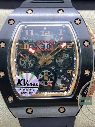 Replica Richard Mille 011 Ceramic Skeleton Dial - Affordable Luxury Replica Timepiece
