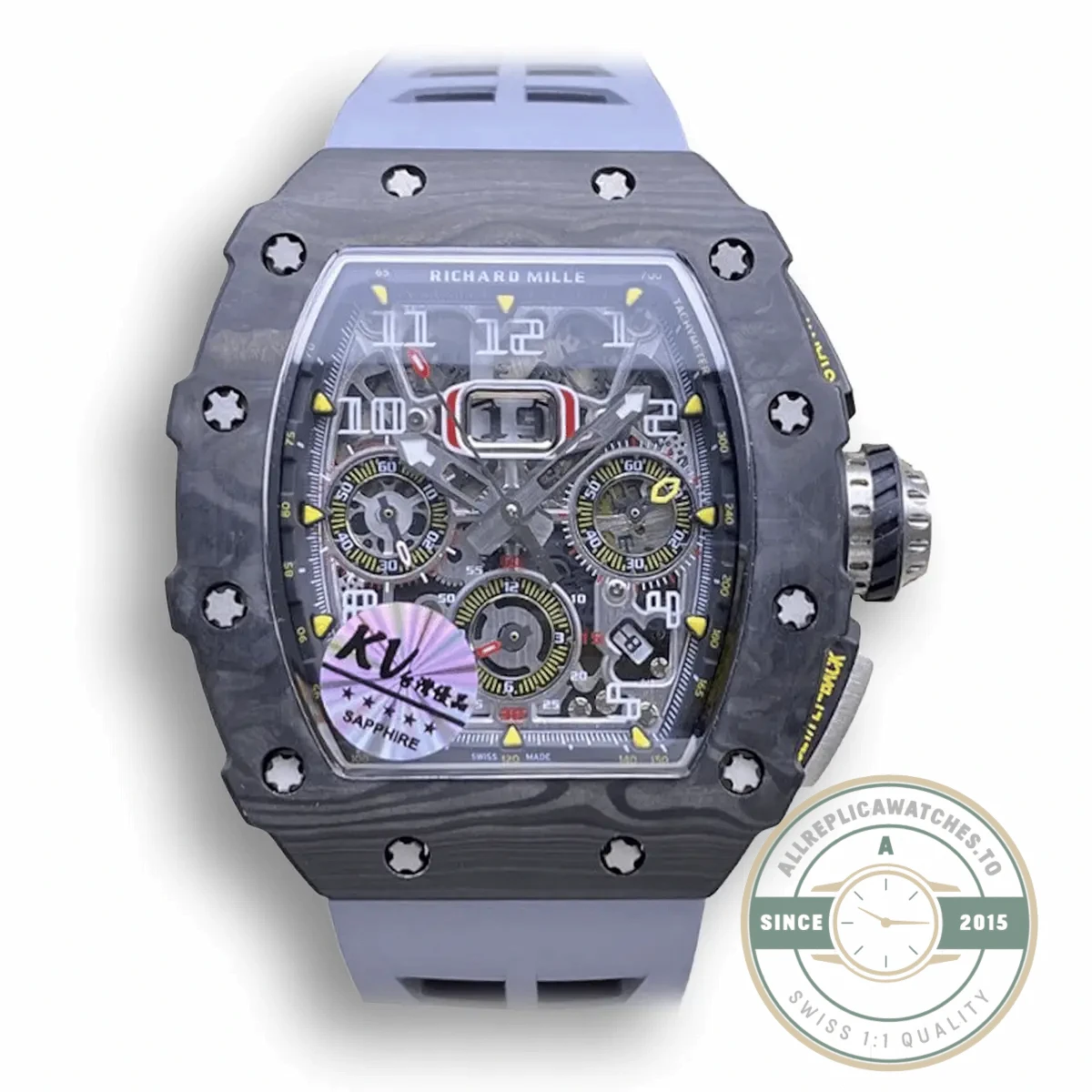 Replica Richard Mille 011 Forged Carbon Case - Affordable Super Clone Watch