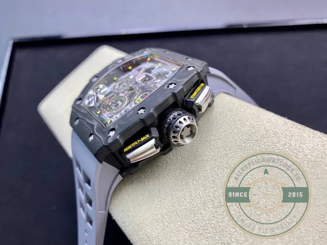 Replica Richard Mille 011 Forged Carbon Case - Factory Super Clone Watch