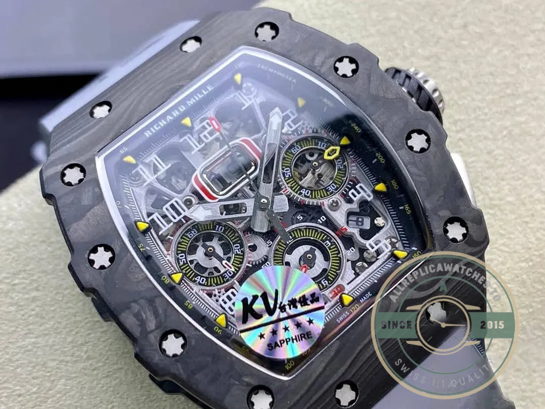 Replica Richard Mille 011 Forged Carbon Case - Best Quality Replica Watch