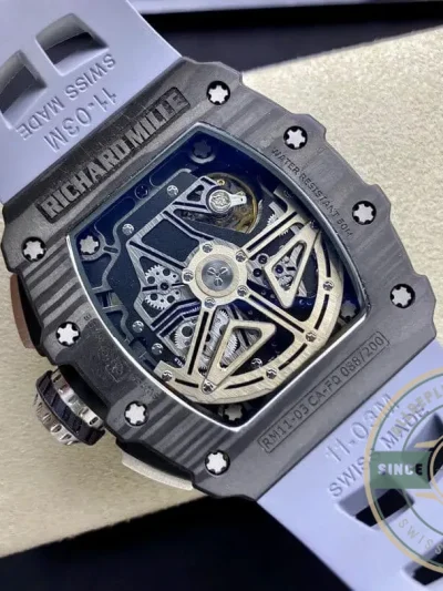 Replica Richard Mille 011 Forged Carbon Case - Budget Luxury Replica Watch