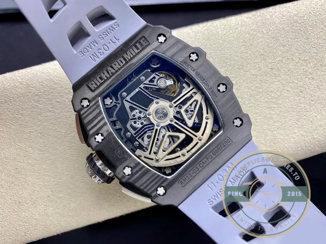 Replica Richard Mille 011 Forged Carbon Case - Budget Luxury Replica Watch