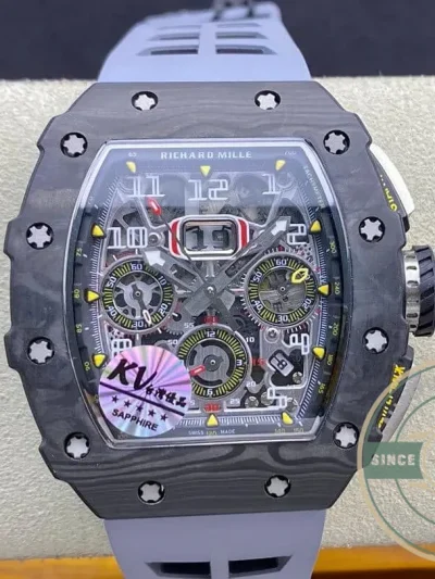 Replica Richard Mille 011 Forged Carbon Case - High-Grade Replica Watch