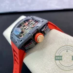 Replica Richard Mille 011 Red Rubber Strap - Premium Super Clone Watch