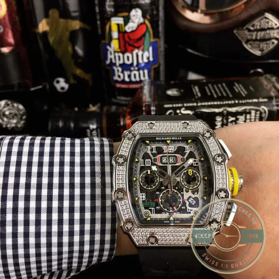 Replica Richard Mille 011 Stainless Steel Automatic Movement - Best Quality Replica Watch