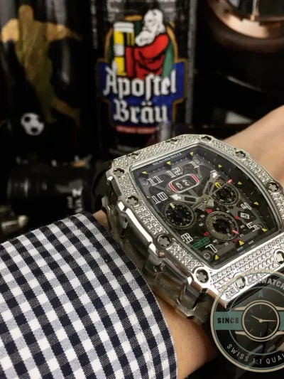 Replica Richard Mille 011 Stainless Steel Automatic Movement - Factory Super Clone Watch