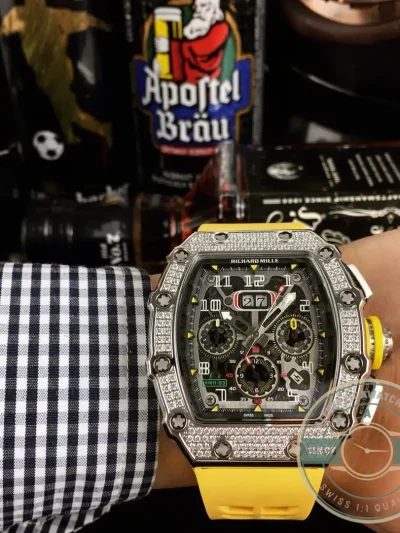 Replica Richard Mille 011 Stainless Steel Automatic Movement - Best Quality Replica Watch