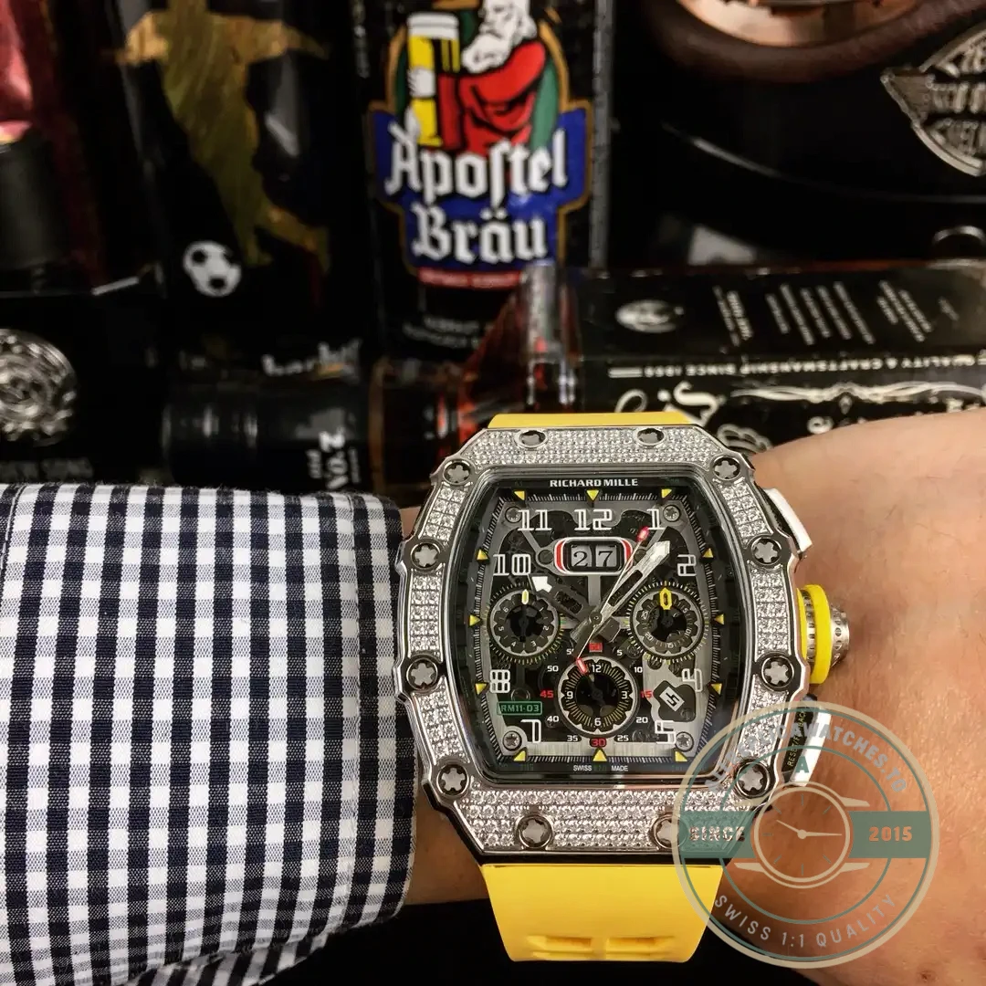 Replica Richard Mille 011 Stainless Steel Automatic Movement - Best Quality Replica Watch