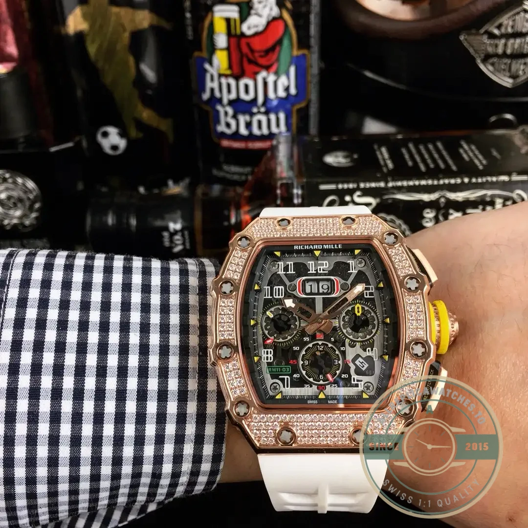 Replica Richard Mille 011 Stainless Steel Automatic Movement - Top-Tier Swiss Replica Watch