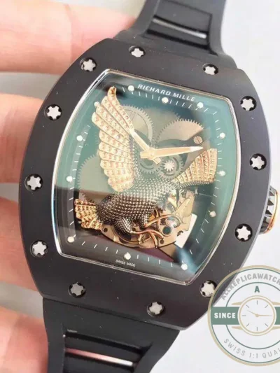 Replica Richard Mille 023 Rose Gold Eagle Skeleton Dial - Affordable Super Clone Watch