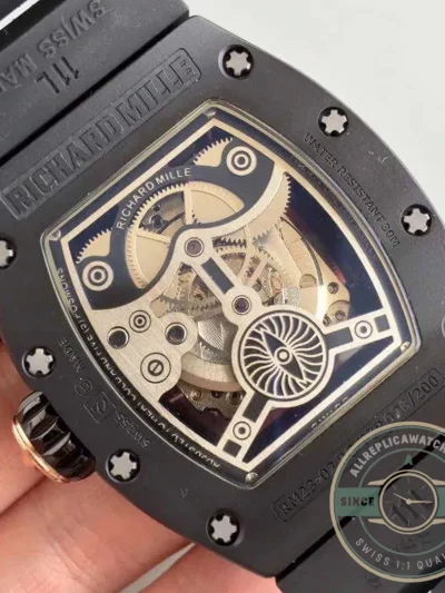 Replica Richard Mille 023 Rose Gold Eagle Skeleton Dial - High-Grade Replica Watch