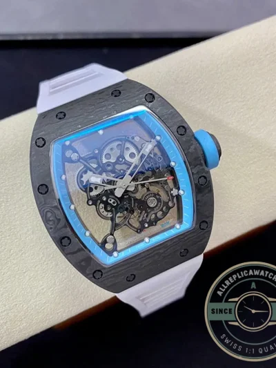 Replica Richard Mille 055 Carbon Fiber - Factory Super Clone Watch
